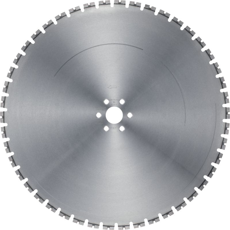 SPX MCS Equidist wandzaagblad (1 asgat) Ultimate wandzaagblad (15 kW) voor hoge snelheid en een lange levensduur in gewapend beton (1 asgat)
