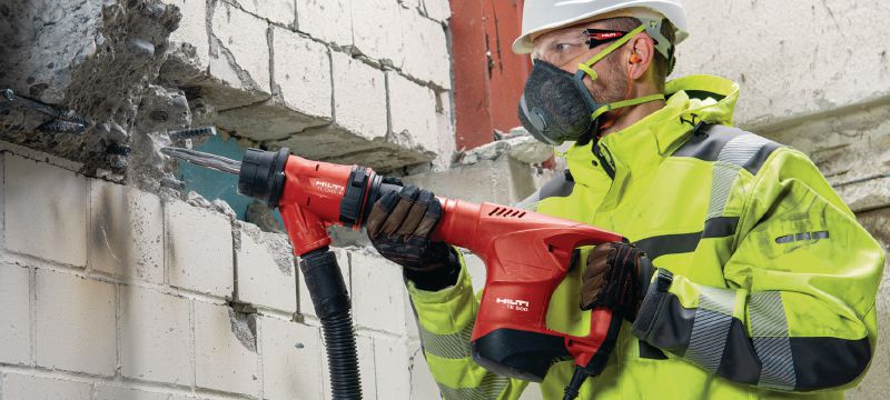 TE 500 SDS Max sloophamer Robuuste SDS Max (TE-Y) sloophamer voor lichte hakwerkzaamheden van beton en metselwerk Toepassingen 1