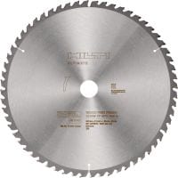 cirkelzaagblad voor een fijne houtafwerking Ultiem hout fijne afwerking cirkelzaagblad (12 | 305 mm) met carbide tanden, voor nauwkeurige en zuivere sneden in houten balken met onze SM 60-22 accu-cirkelzaag