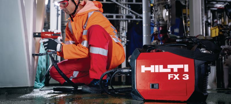 F-BT-MR SN Draadbouten met afdichtingsring Roestvrijstalen draadbouten voor gebruik met Hilti Stud Fusie, inclusief afdichtingsring en veiligheidsflensmoer Toepassingen 1