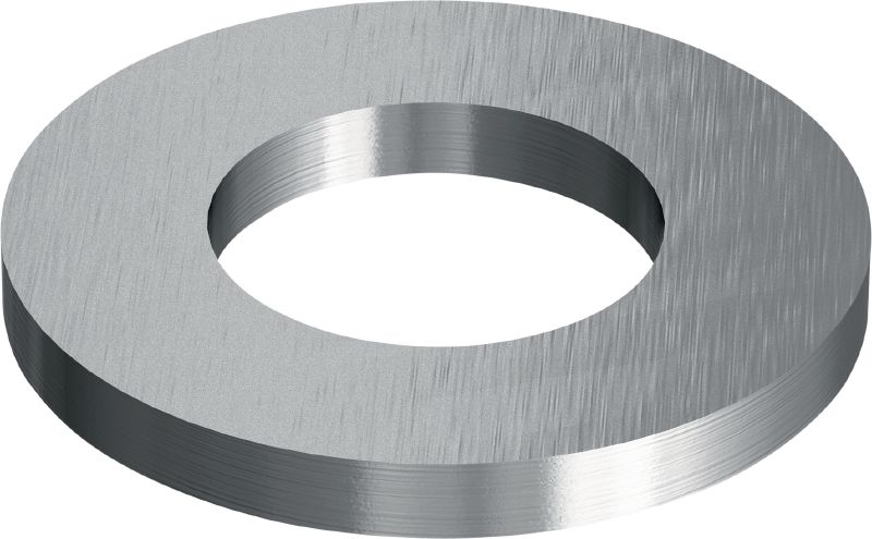 Roestvrijstalen platte ring (ISO 7093) Roestvrijstalen (A4) platte ring conform ISO 7093 gebruikt voor verschillende toepassingen