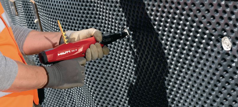 X-U P8-staal/betonnagels Enkelschot nagels voor hoge-kwaliteit bevestigingen op beton en staal met kruitschiethamers Toepassingen 1