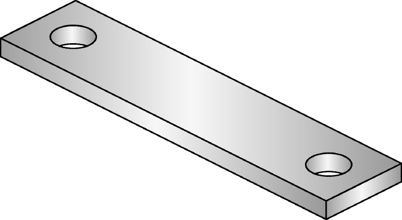 MIC-PS/MIC-PSP Thermisch verzinkte (HDG) verbinder voor de bevestiging van buisschoenen aan MI-draagbalken voor zware toepassingen met expansie