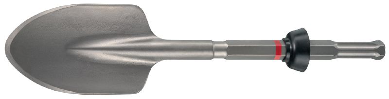 TE-SX SP kleispadebeitels Extrascherpe TE-S kleispadebeitels voor het sneller en nauwkeuriger breken van hardverpakt grind of vuil