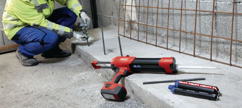 HIT-HY 170 chemisch anker Premium injecteerbare hybride mortel met alledaagse goedkeuringen voor ankers in beton en metselwerk Toepassingen 1