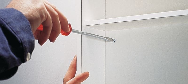 HUD-1 Kunststof wandplug Economische universele kunststof muurpluggen voor lichte bevestiging aan holle en massieve muren Toepassingen 1
