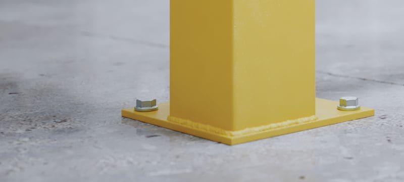 HUS4-H-schroefanker Hoogwaardig hexagonaal schroefanker voor bevestiging aan beton en metselwerk (koolstofstaal) Toepassingen 1