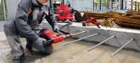 HIT-FP 700 R Injecteerbaar cementgebonden lijmanker Injecteerbaar cementgebonden lijmanker voor brandwerende structurele wapeningsverbindingen Toepassingen 2