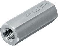 S-BT koppeling Koppelmoer voor de bevestiging van MEP-installaties op staal met behulp van S-BT of X-BT bouten