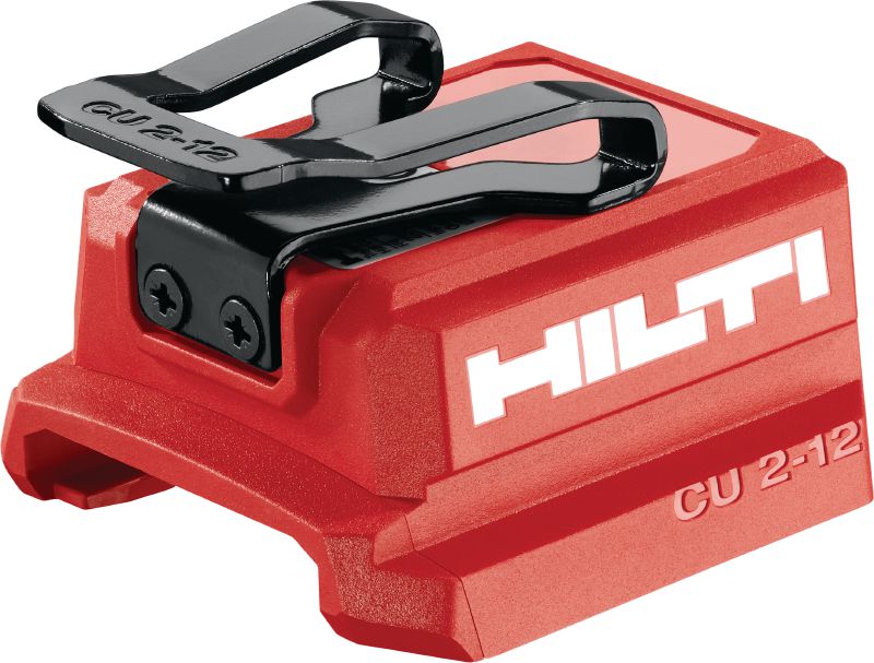 CU 2-12 USB-oplaadadapter USB-oplaadadapter voor Hilti 12V accu's voor het opladen van tablets, telefoons en andere apparaten met USB-C- of USB-A-poorten