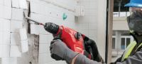 TE-C TI-tegelbeitels Zelfslijpende SDS plus (TE-C) tegelbeitels voor het wegschrapen van oppervlaktematerialen Toepassingen 1
