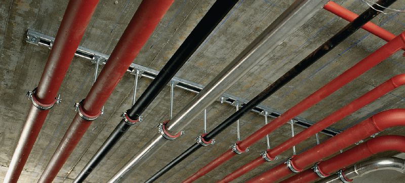 HUS3-H 6 betonschroefanker Super premium schroefanker voor snelle permanente bevestigingen in beton (koolstofstaal, zeskantkop) Toepassingen 1