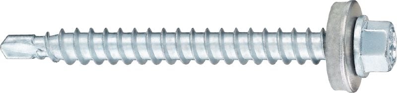 S-MDW51S zelfborende metaalschroeven Zelfborende schroef (A2 rvs) met ring van 16 mm voor de bevestiging van staal en aluminium op hout