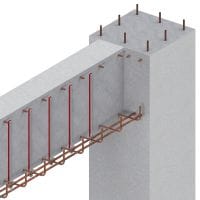 HIT-set voor het versterken van schuifsterkte Set voor de constructieve versterking van schuifsterkte in beton, inclusief HIT-RE 500 V4 epoxy-mortel en gebruikshandleiding Toepassingen 3