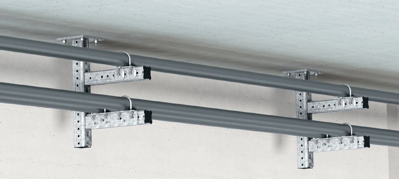 MIA-EC Balkeindkap voor veiligere en nettere afdekking van de uiteinden van MI- en MIQ-draagbalken Toepassingen 1