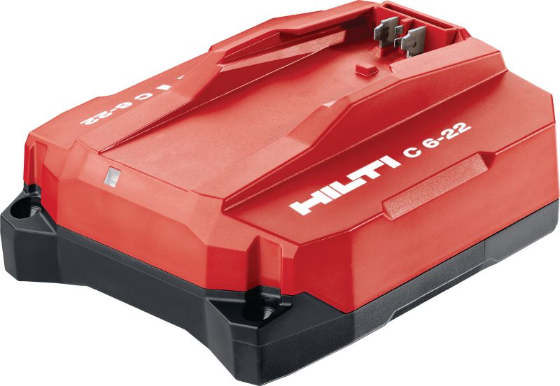 C 6-22 Nuron snellader Snellader voor alle Hilti Nuron accu's