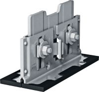 MP-PS lasbare buisschoen Verstelbare buisschoen met lasbare interface voor het bevestigen van buizen met een diameter van 21-328 mm op diverse basismaterialen in matig corrosieve omgevingen