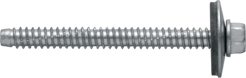 S-MP72S zelftappende schroeven Zelftappende schroef RVS A2 met 22 mm sluitring voor bevestiging van stalen/aluminium platen en sandwichpanelen aan HTU-kanalen