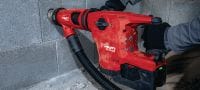 TE 60-22 accuboorhamer Krachtige SDS Max (TE-Y) accuboorhamer met actieve vibratiereductie en beveiliging tegen vastslaan voor zwaar boor- en beitelwerk in beton (Nuron) Toepassingen 6