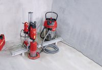 VC 60-W Bouwstofzuiger, ook voor nat gebruik Hoge capaciteit voor het verwijderen van boorslijk voor aansluiting met elektrisch gereedschap (nat), tank van 72 l Toepassingen 1