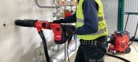 TE DRS-Y-stofafzuiging Stofafzuigingssysteem voor boren en hakken in beton met de Hilti SDS Max (TE-Y)-combihamers Toepassingen 3