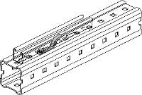 MIC-MI/MQ M8 Thermisch verzinkte (HDG) verbinder voor de parallelle bevestiging van MQ-veerprofielen aan MI-draagbalken Toepassingen 1