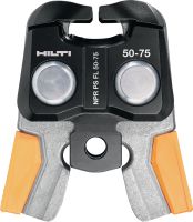 NPR PM/S FL persbek Persbekken voor Geberit FlowFit® persfittingen tot 75 mm. Compatibel met Hilti perstangen