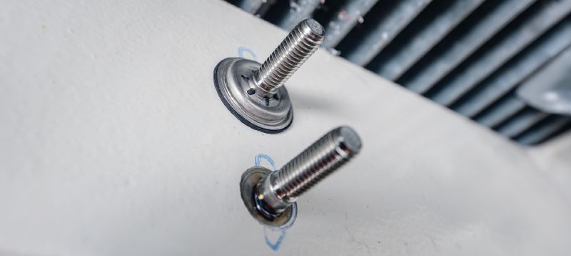 F-BT-MR Draadbouten Roestvrijstalen draadbouten voor gebruik met Hilti Stud Fusie Toepassingen 1