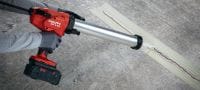 CD 4-22 accukitspuit Krachtige accukitspuit voor een breed scala aan afdichtingen, kit en lijmen (Nuron accuplatform) Toepassingen 3