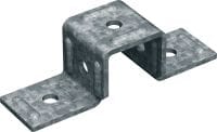 MT-CC-40/50 paneelverbinder Railverbindingsplaat voor de bevestiging van panelen aan steunbalken of MT-balken, onder meer voor warm/koud-omhulling in datacenters