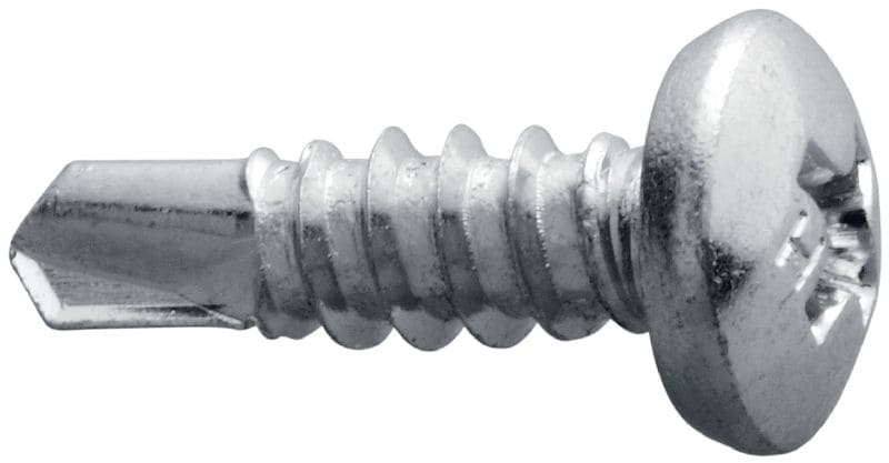 S-MD 03 PZ zelfborende metalen schroeven Zelfborende cilinderkopschroef (koolstofstaal) voor bevestiging van dunne staalprofielen aan UA-profielen