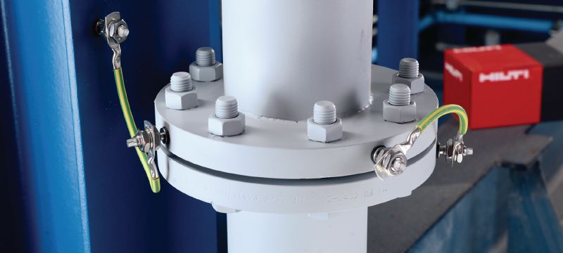 Elektrische aansluiting S-BT-EF HL Schroefdraadbout (meerlaags gecoat koolstofstaal - corrosiebescherming vergelijkbaar met HDG) voor elektrische aansluitingen op staal in licht corrosieve omgevingen Toepassingen 1