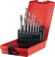 HSS tapset M3 - M12 HSS tapset met cilindrische opname met vierkant voor het snijden van draad in staal ≤700 N/mm², conform DIN 371