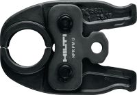 NPR PM U persbek Persbekken voor U-profiel persfittingen tot 40 mm. Compatibel met NPR 19-A-perstang.