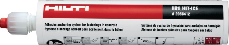 HIT-ICE chemisch anker Premium injecteerbare mortel voor verankering in beton bij temperaturen onder nul