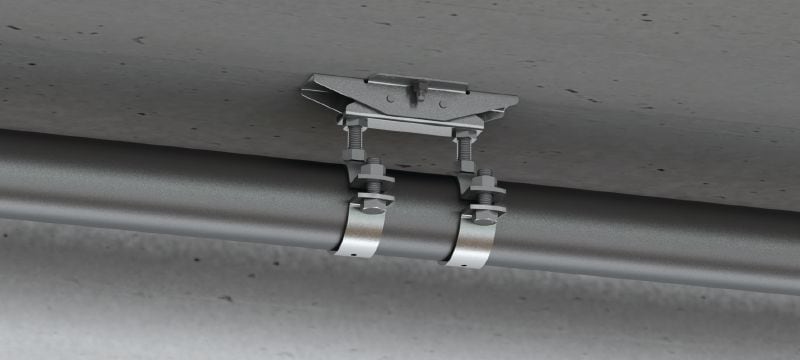MFP-CL-I vast punt compact Verzinkt compact vast punt voor lichte toepassingen tot 4 kN Toepassingen 1