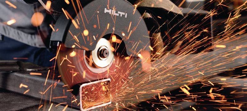 SPX doorslijpschijf Beste keuze abrasieve doorslijpschijf voor metalen met extra lange levensduur en extra hoge doorslijpsnelheid Toepassingen 1