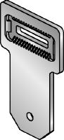 MIC-U-MA verbinder Thermisch verzinkte (HDG) meerhoekverbinder gebruikt met MIC-MAH-verbinders voor het onderling en onder een hoek bevestigen van MI-draagbalken