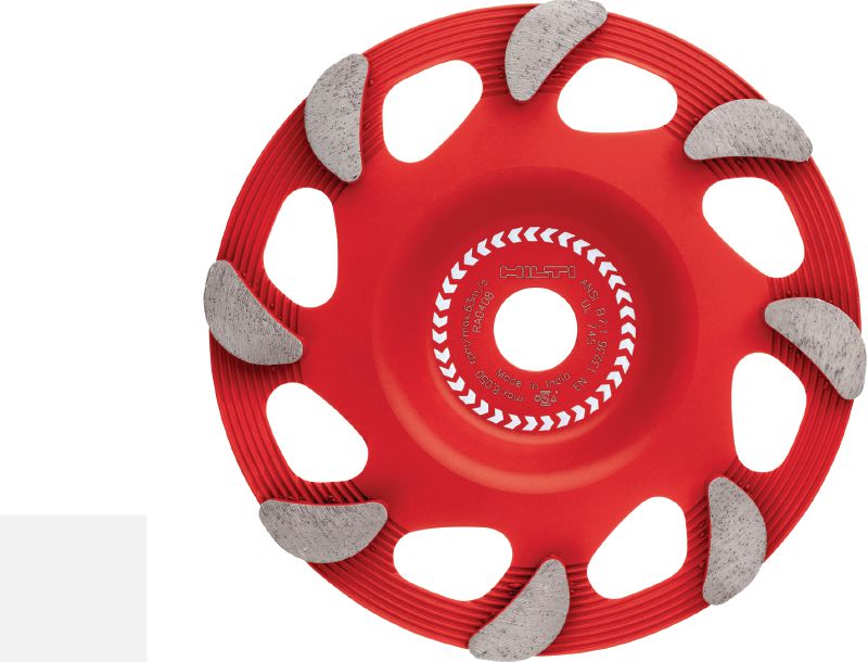 SPX diamantkomschijf voor fijne afwerking (voor DG/DGH 150) Beste keuze diamantkomschijf voor de DG/DGH 150 betonschuurmachine voor de afwerking van beton en natuursteen
