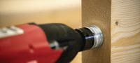 HCW-houtverbinder Sneller en efficiënter houtverbindingssysteem voor de montage van prefab-houtconstructies Toepassingen 6