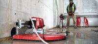SPX LCS Equidist wandzaagblad (60H: past op Hilti en Husqvarna®) Ultimate wandzaagblad (5-10 kW) voor zagen op hoge snelheid en een langere levensduur in gewapend beton (60H asgat past op Hilti en Husqvarna® wandzagen) Toepassingen 2
