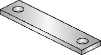 MIC-PS/MIC-PSP Thermisch verzinkte (HDG) verbinder voor de bevestiging van buisschoenen aan MI-draagbalken voor zware toepassingen met expansie