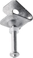 X-SCO/N clip voor verlaagde plafonds Clip voor verlaagd plafond om plafondhanger snel, gemakkelijk en zonder boren te verankeren in beton