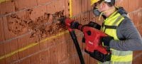 TE 500-22 SDS-Max accu-hakhamer SDS Max (TE-Y) hakhamer op accu voor hakken in beton of metselwerk, met Active Vibration Reduction (Nuron-accuplatform) Toepassingen 4