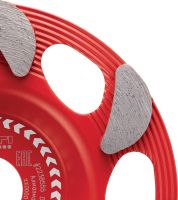 SPX diamant komschijf voor fijne afwerking Ultimate diamantkomschijf voor haakse slijpers, voor het sneller afwerken van beton en natuursteen
