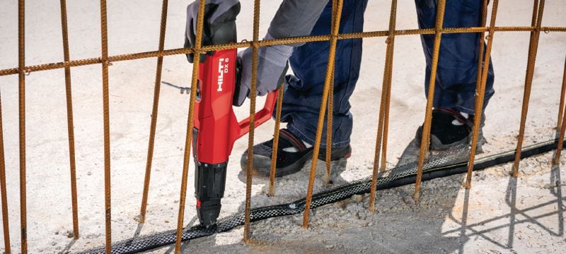 DX 6 kruitschiethamerset Volautomatische kruitschiethamer: wand- en bekistingsset Toepassingen 1