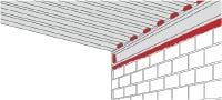 CS-F JS voegafdichtingsschuim Flexibel isolatieschuim dat ideaal is voor voegen die te maken hebben met beweging, zoals deuren en ramen Toepassingen 4