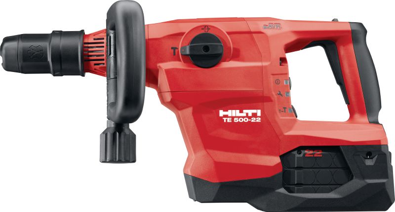TE 500-22 SDS-Max accu-hakhamer SDS Max (TE-Y) hakhamer op accu voor hakken in beton of metselwerk, met Active Vibration Reduction (Nuron-accuplatform)
