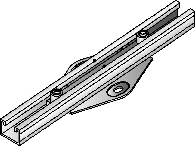 MRG-D 225 dubbele rolverbinding Thermisch verzinkt (HDG) dubbele rolverbinding voor maximale beweging in zware toepassingen