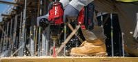 SF 6H-22 klopboormachine op accu Krachtige schroefboormachine op accu met klopfunctie en Active Torque Control en geavanceerde ergonomie voor universeel gebruik in hout, metaal en metselwerk (Nuron accuplatform) Toepassingen 1